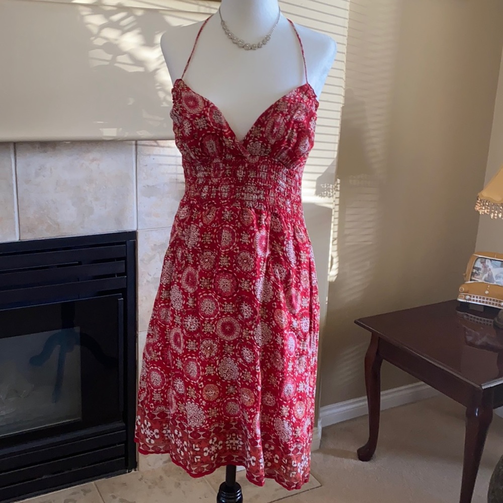 B Darlin halter dress